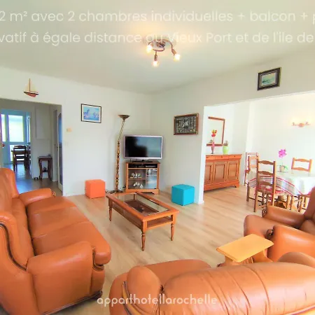 6 Appartements Et 4 Adresses A Mi-Chemin Entre Le Vieux Port Et L Ile De Re La Rochelle  Exterior foto
